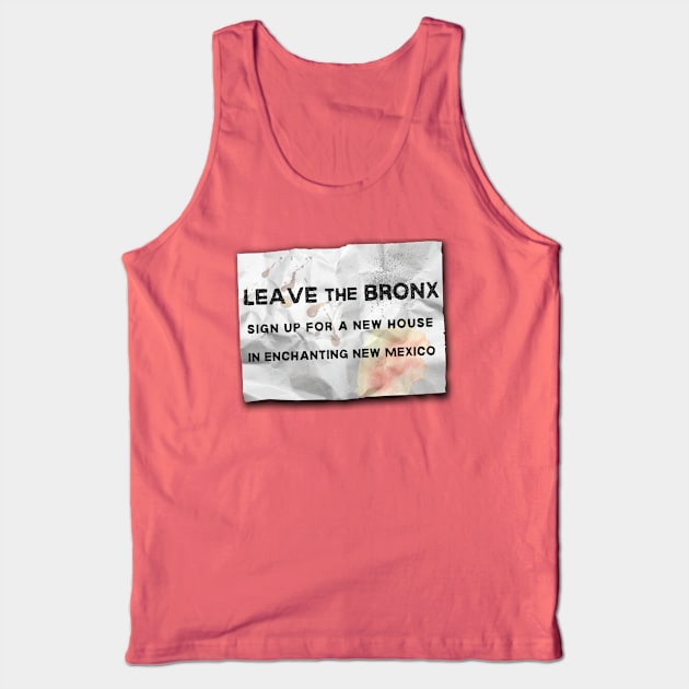 LEAVE THE BRONX Tank Top by TJWDraws